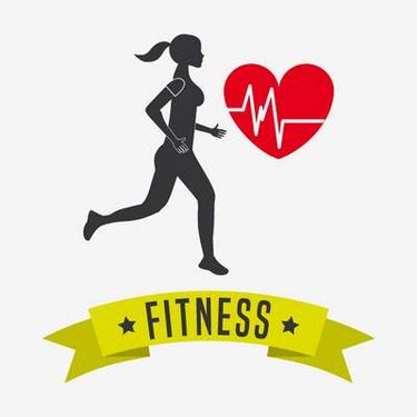 وکتور روبان گرافیکی وکتور فیتنس