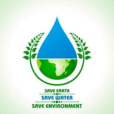 وکتور حفاظت از محیط زیست وکتور قطره آب