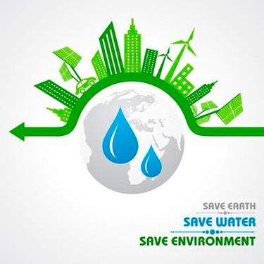 وکتور حفاظت از محیط زیست وکتور قطره آب