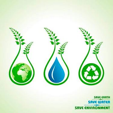 وکتور حفاظت از محیط زیست وکتور قطره آب