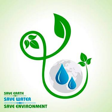 وکتور حفاظت از محیط زیست وکتور قطره آب