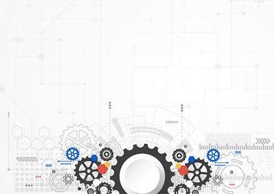 وکتور بک گراند تکنولوژی وکتور چرخ دنده