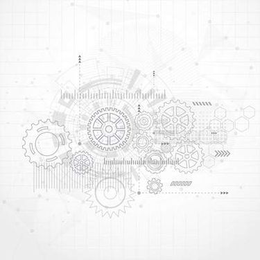 وکتور بک گراند تکنولوژی وکتور چرخ دنده