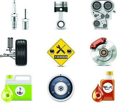 وکتور لوازم یدکی خودرو وکتور لاستیک