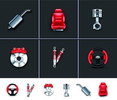 وکتور لوازم یدکی ماشین وکتور اگزوز