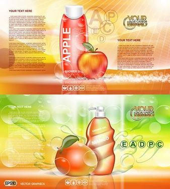 وکتور لوازم آرایشی و بهداشتی وکتور شامپو