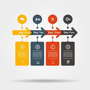 وکتور اینفوگرافی گرافیکی وکتور اینفوگرافی رنگی