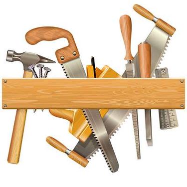 وکتور ابزارآلات  نجاری وکتور تخته