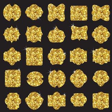 وکتور لیبل گرافیکی وکتور برچسب رنگی