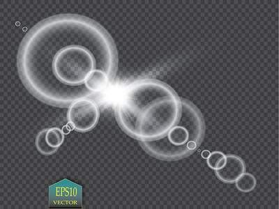 وکتور جلوه نور وکتور تابش نور