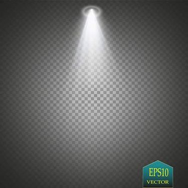 وکتور جلوه نور وکتور تابش نور