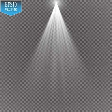 وکتور جلوه نور وکتور تابش نور