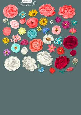 وکتور پس زمینه گل وکتور بک گراند گل