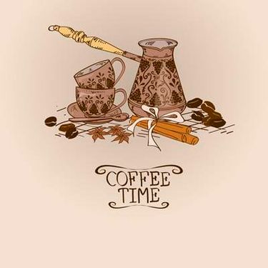 وکتور کافی شاپ وکتور فنجان قهوه