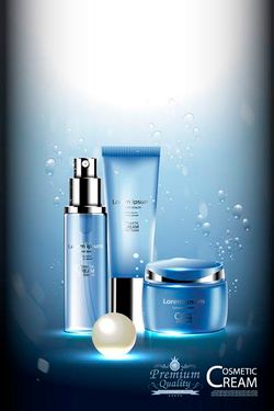 وکتور لوازم آرایش وکتور بک گراند جلوه نور