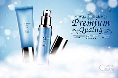 وکتور لوازم آرایش وکتور بک گراند جلوه نور