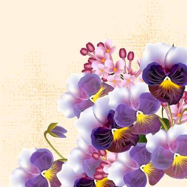 وکتور بک گراند گل وکتور پس زمینه گل