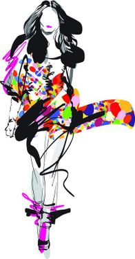 وکتور لباس مجلسی وکتور گالری لباس زنانه