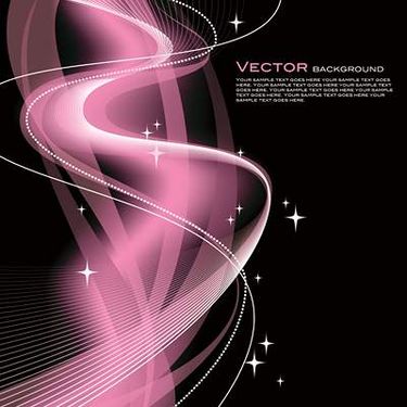 وکتور جلوه نور وکتور موج نور