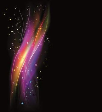 وکتور جلوه نور وکتور موج نور