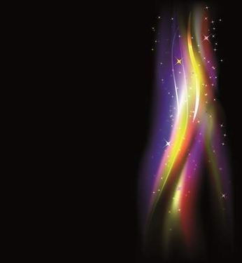 وکتور جلوه نور وکتور موج نور