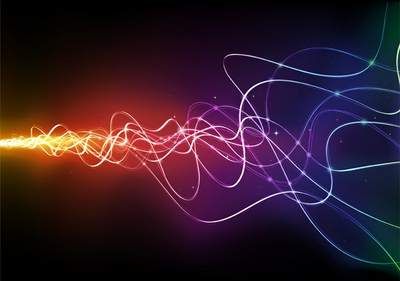 وکتور جلوه نور وکتور موج نور