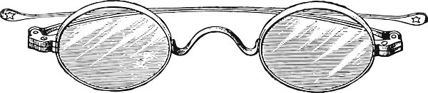وکتور عینک
