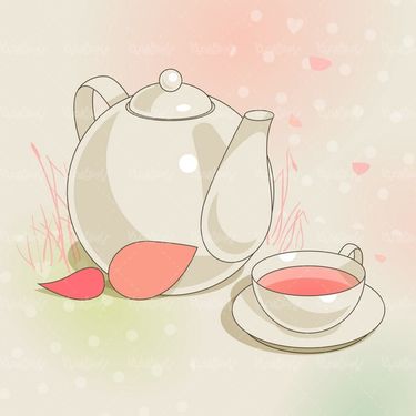 وکتور چای