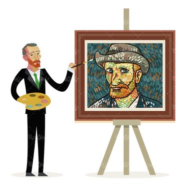 Painter vector