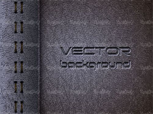 Vector leather background