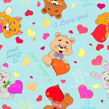Heart background vector