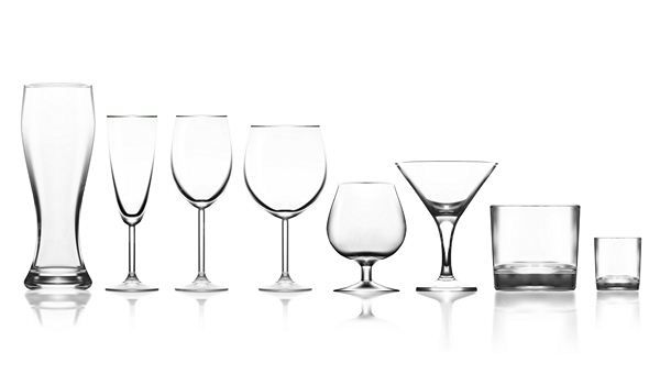Glass glass mug