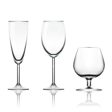 Glass glass mug