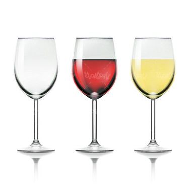 Glass glass mug