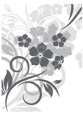 وکتور گل و بوته