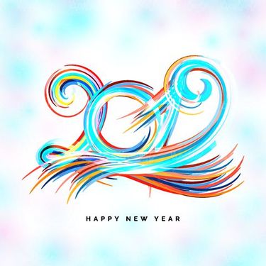وکتور طرح سال 2019
