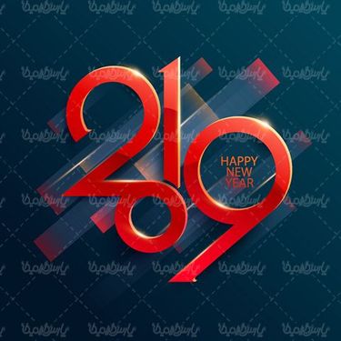 وکتور طرح سال 2019