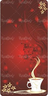 وکتور فنجان قهوه