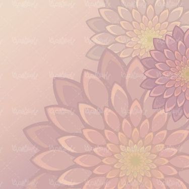 وکتور پس زمینه گل و بوته