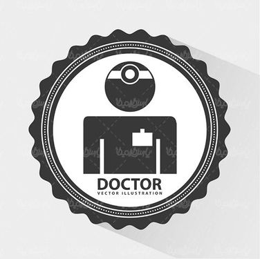 وکتور لیبل پزشک