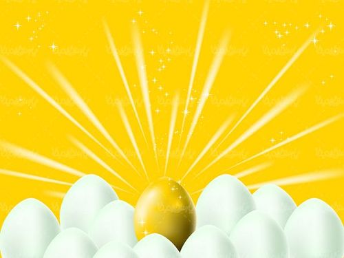 Vector colored egg