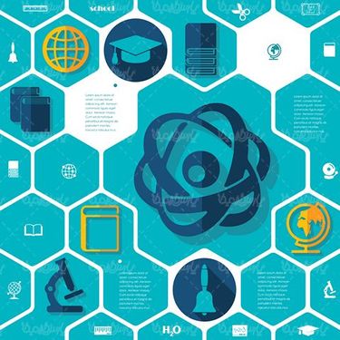 وکتور آیکن تحصیل