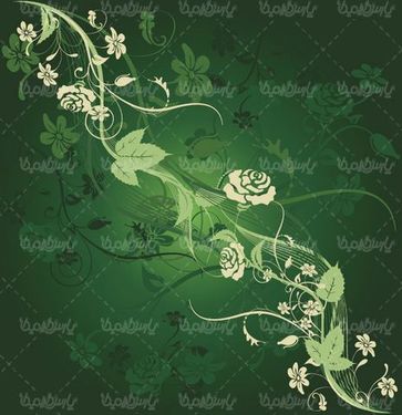 Vector background flowers