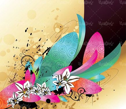 وکتور بک گراند گرافیکی