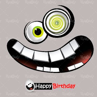 Vector birthday party