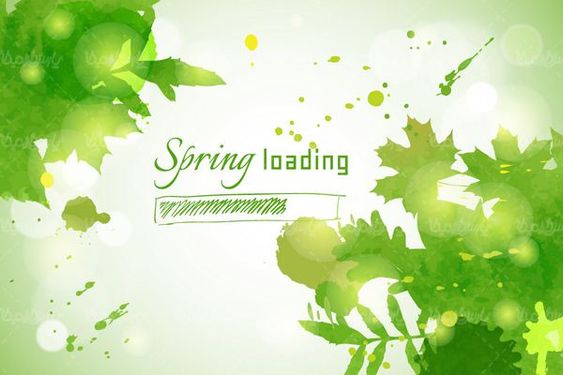 وکتور بک گراند بهاری