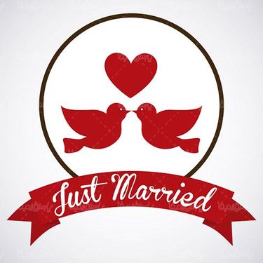 Vector of marriage