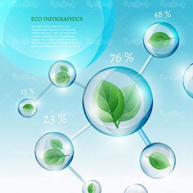 Infographic ECO Vector