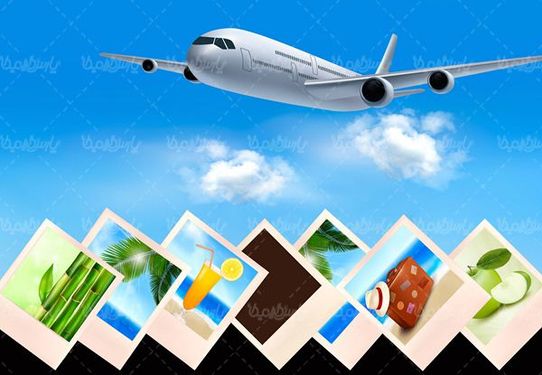 وکتور آژانس هواپیمایی