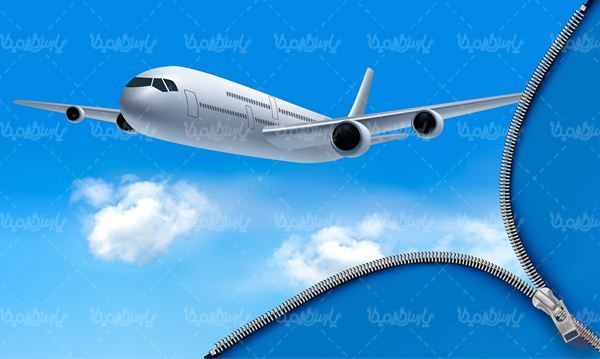 وکتور آژانس هواپیمایی
